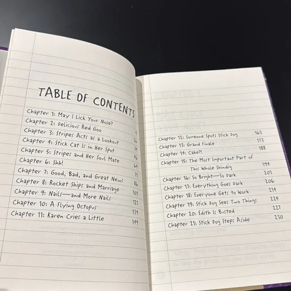 Stick Dog #8: Stick Dog Crashes A Party by Tom Watson - Hardcover Novel - Picture 9 of 12